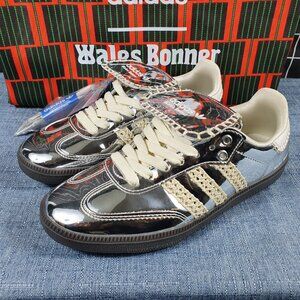Adidas Samba Wales Bonner Silver Sneakers